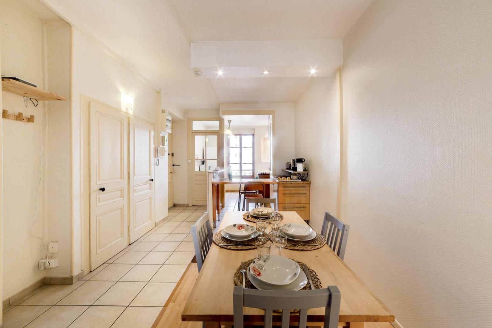 Escale Cosy Proche Gare Part Dieu Ail Lyon Ngoại thất bức ảnh